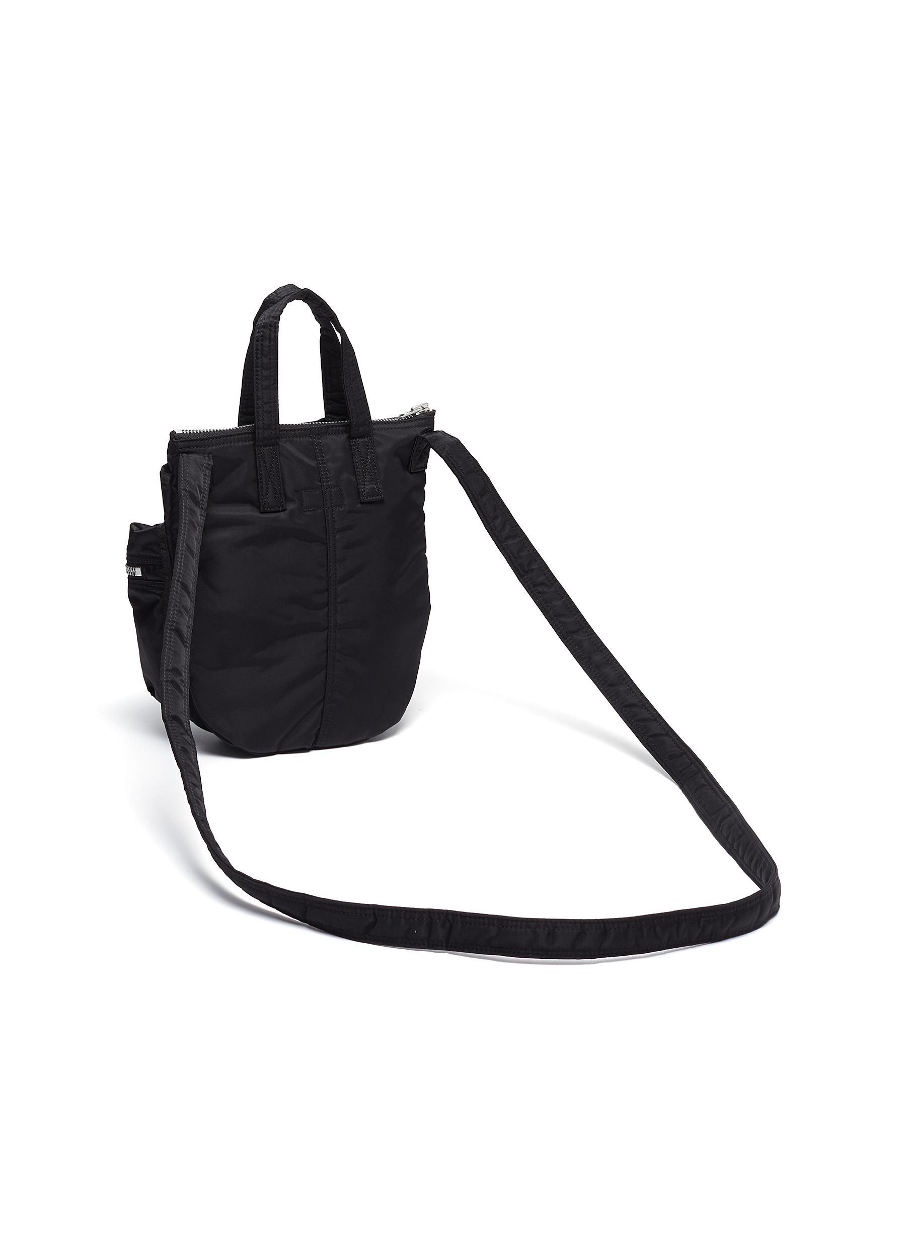 Sacai X Porter Yoshida & Co. Zip Pocket Nylon Crossbody Bag in 