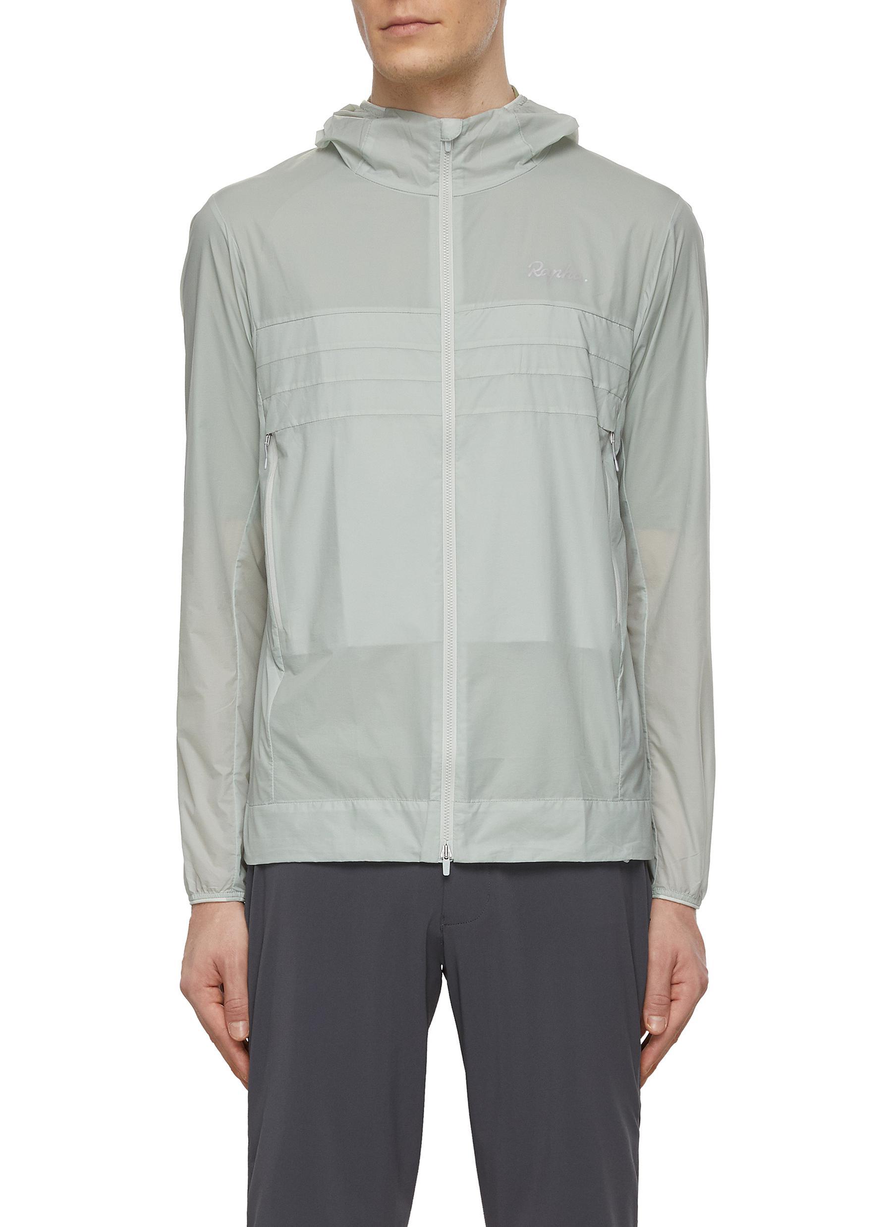 Rapha Explore Hooded Lightweight Jacket in Gray for Men Lyst