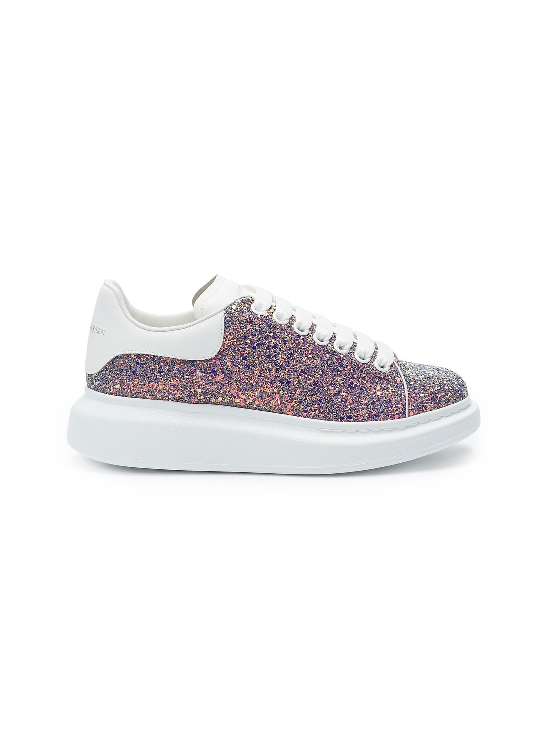 alexander mcqueen trainers glitter