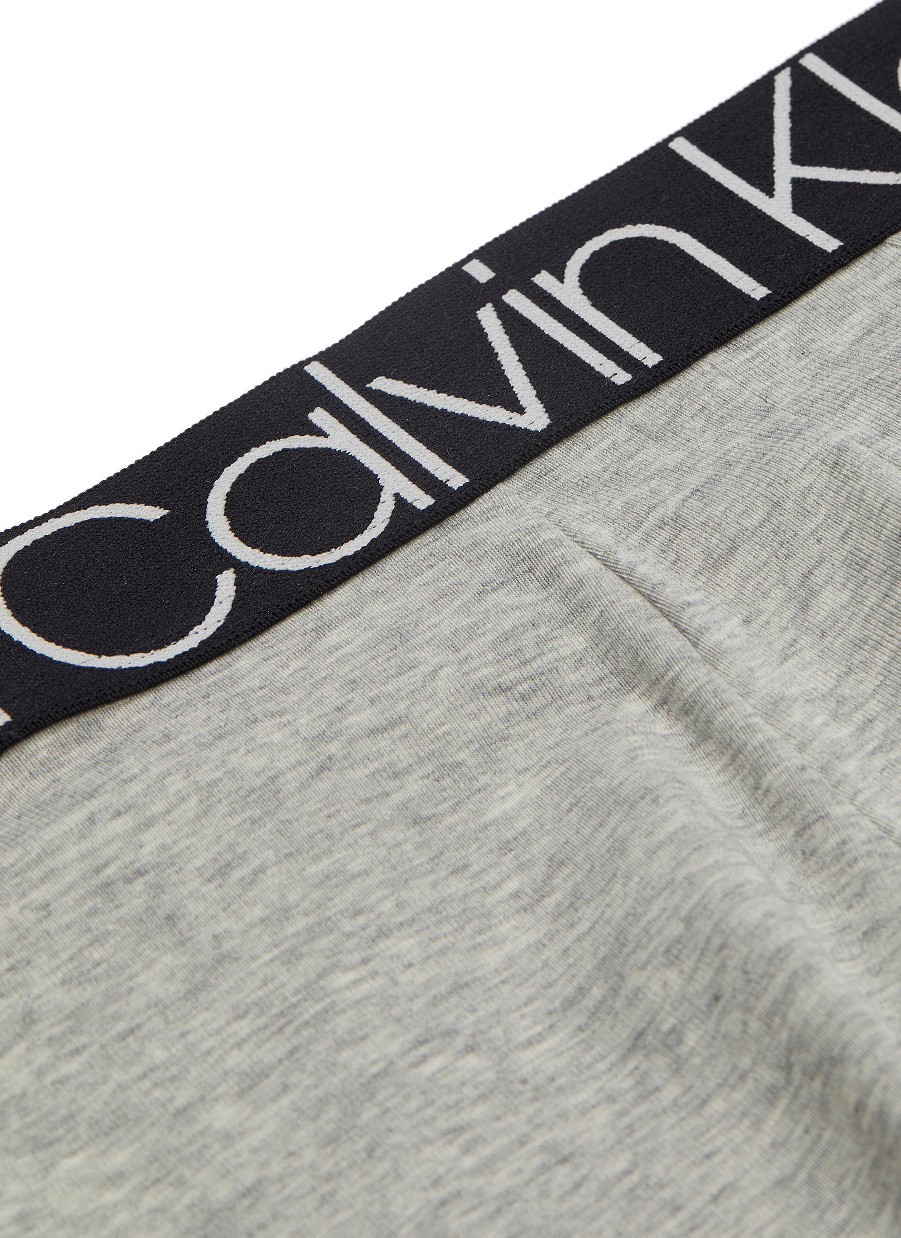 Calvin Klein 'ck Complex' Logo Waistband Cotton Boxer Briefs in Light ...