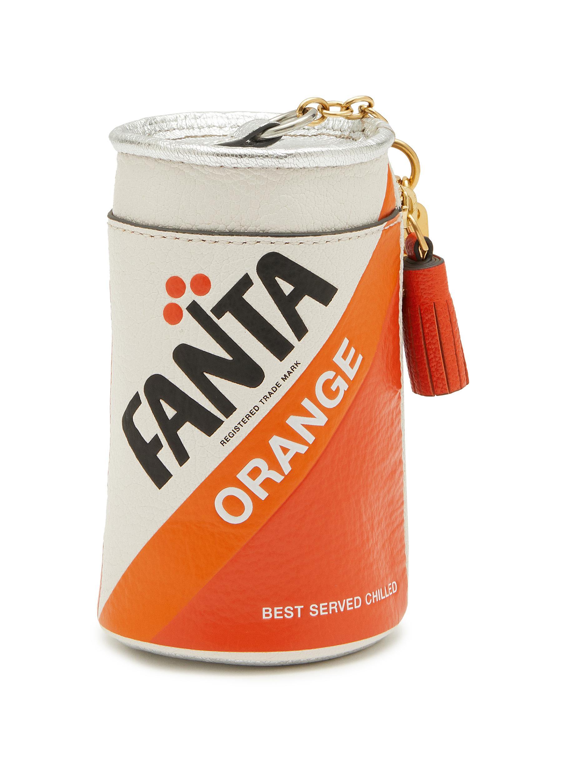 Anya Hindmarch 'fanta' Leather Coin Purse in Orange