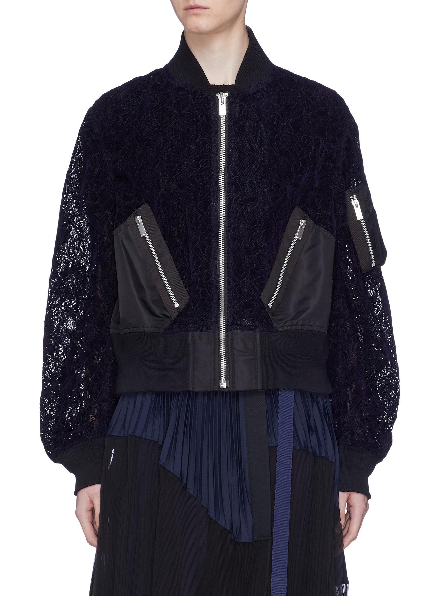sacai blue