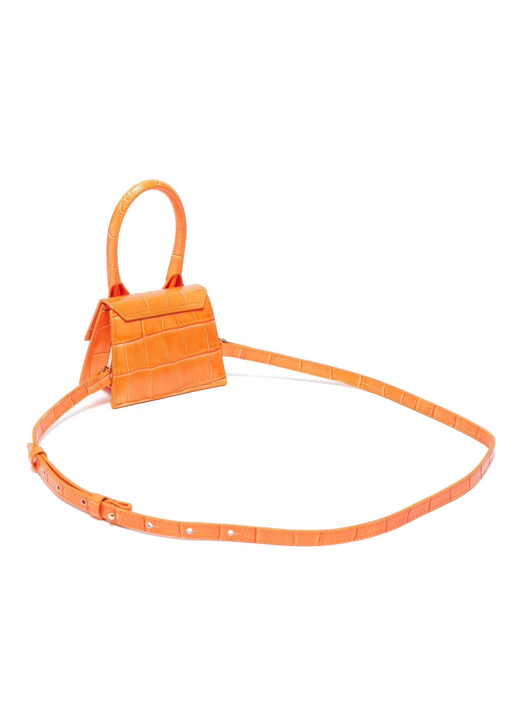 jacquemus le chiquito medium leather top handle bag