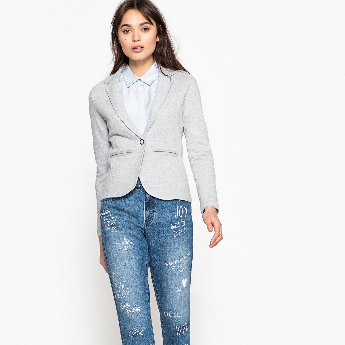Lyst Only Fitted Blazer in Gray
