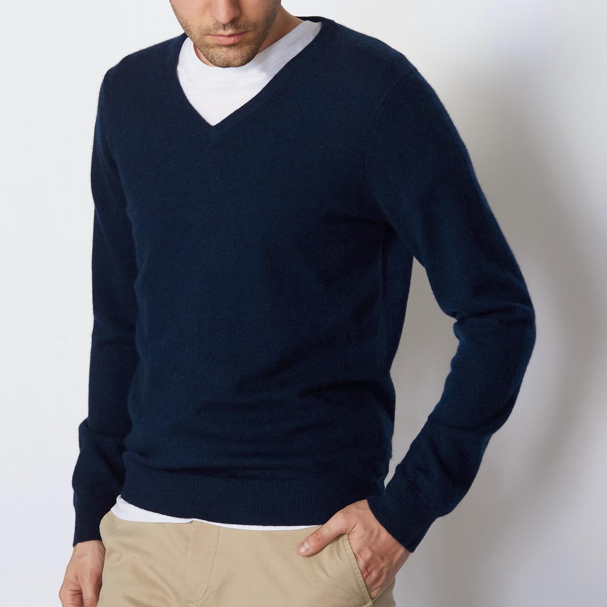 Lyst - La Redoute Cashmere Jumper/sweater in Blue for Men