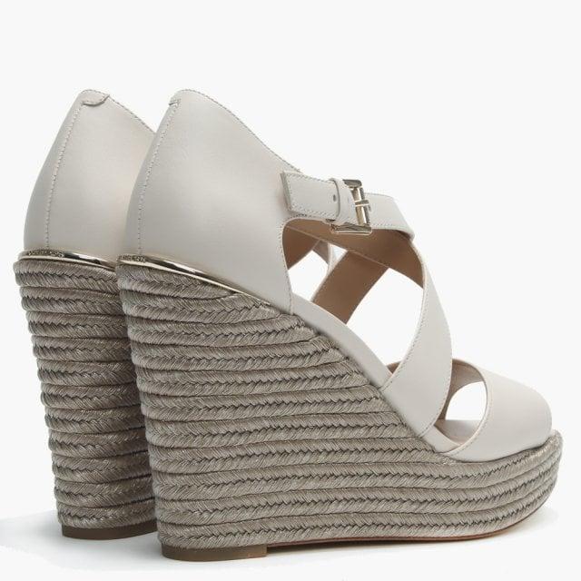 abbott leather wedge