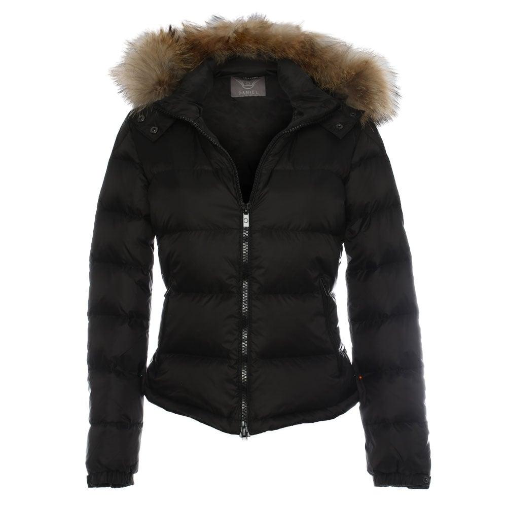 Short Black Fur Coat With Hood Factory 
