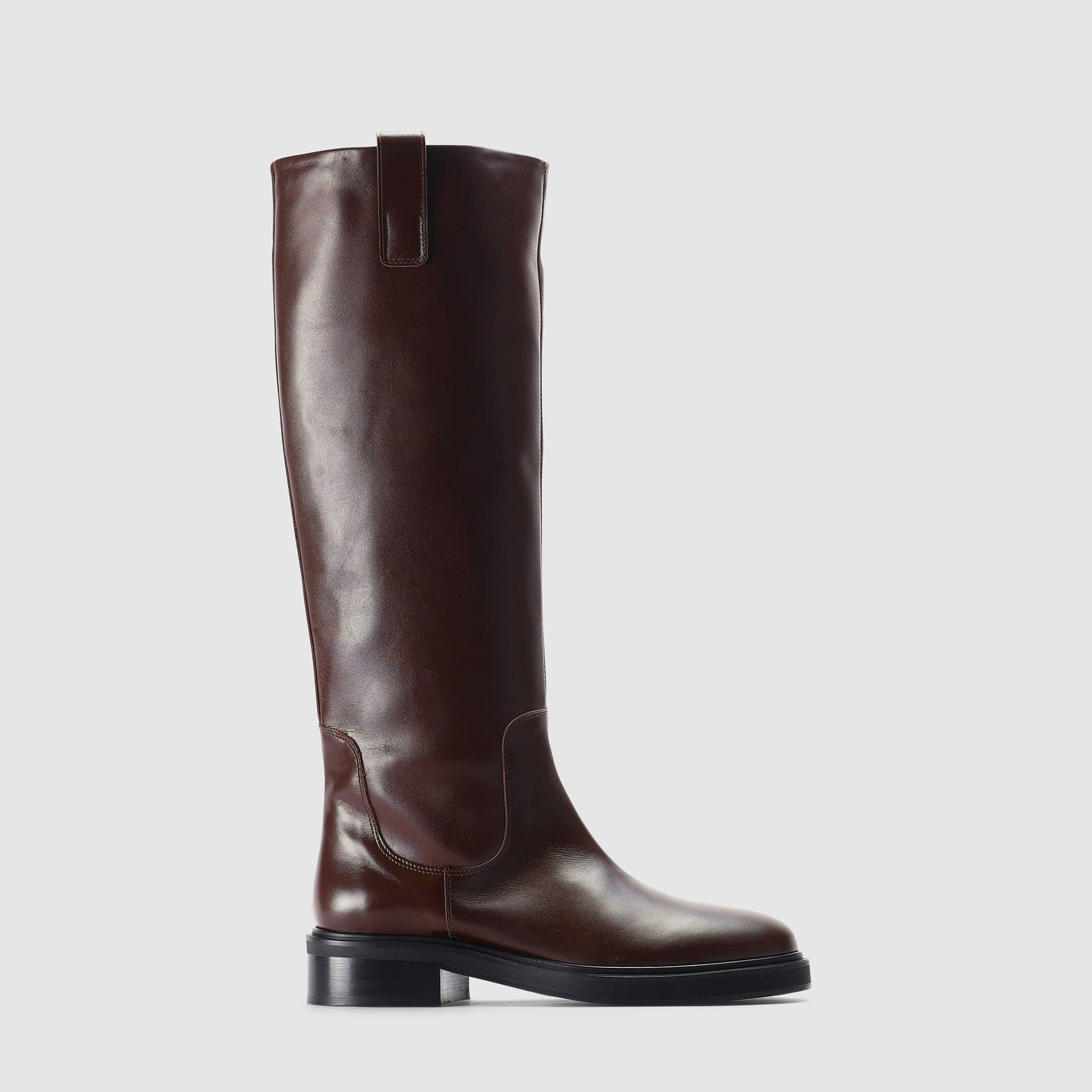 Aeyde Henry Boots in Brown | Lyst