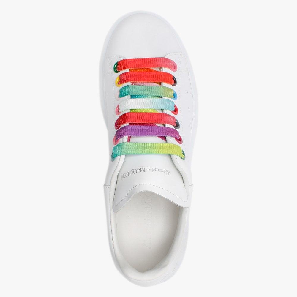 rainbow lace trainers