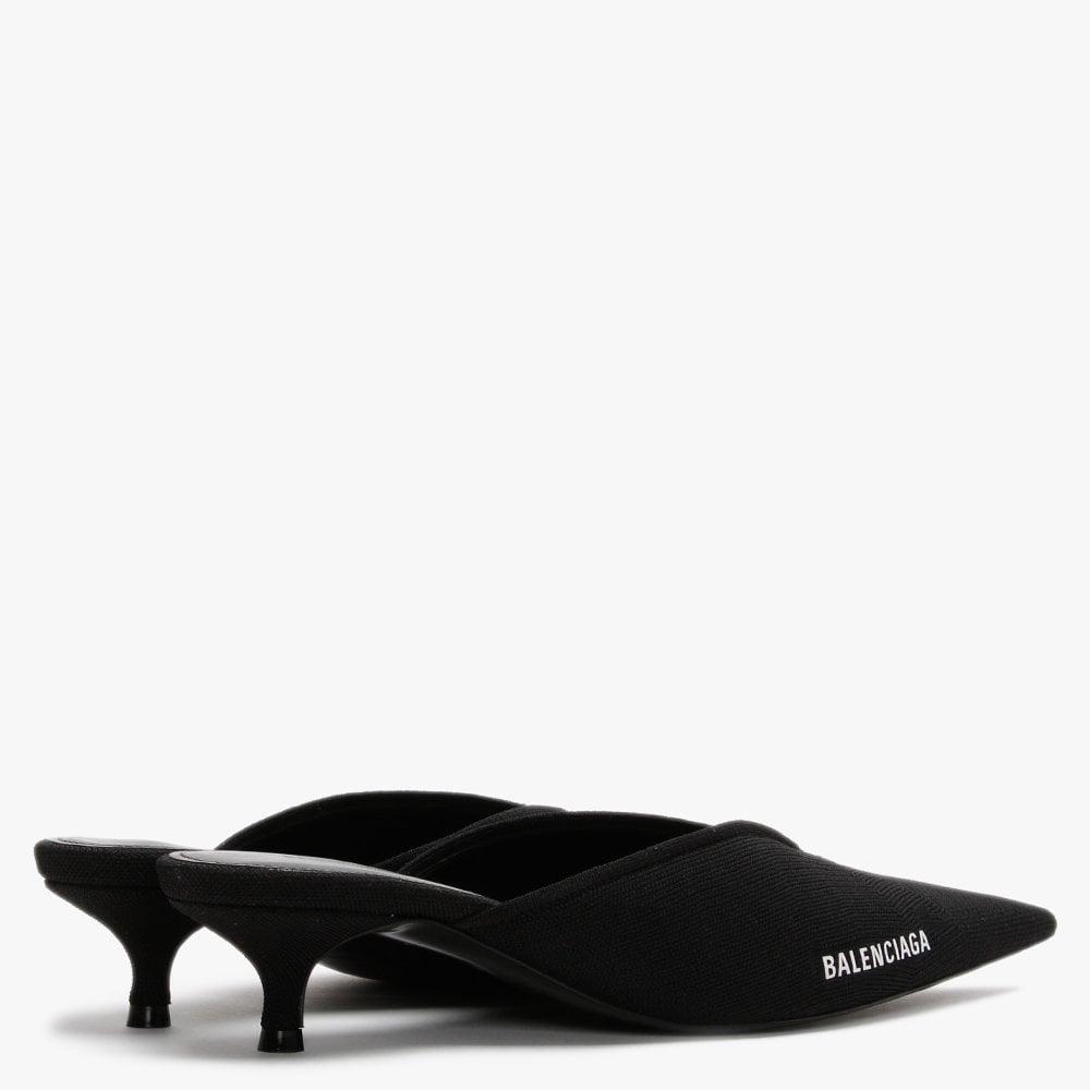 balenciaga scrunch knife mules