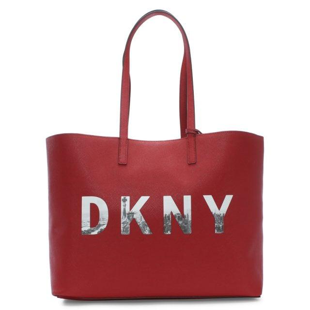 dkny red tote bag