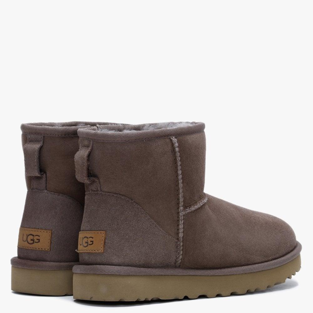 UGG Classic Mini Ii Mole Twinface Boots in Taupe Suede (Brown) | Lyst