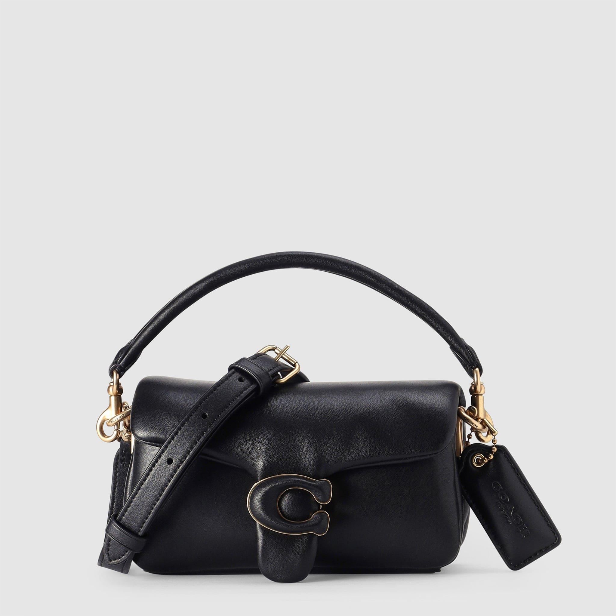 COACH Tabby Pillow Mini Shoulder Bag in Black Lyst