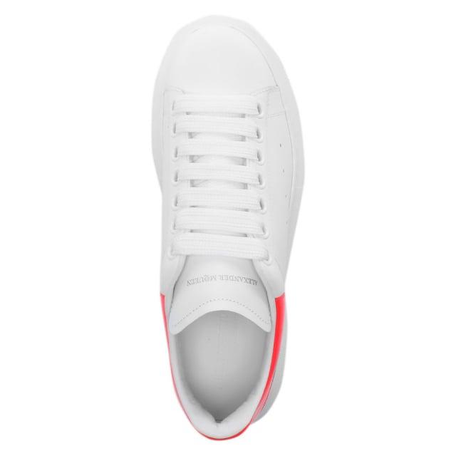 alexander mcqueen leather flash sneakers