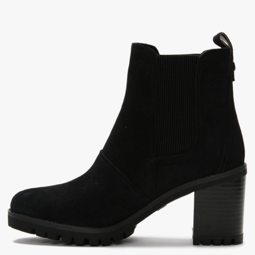 hazel waterproof block heel bootie