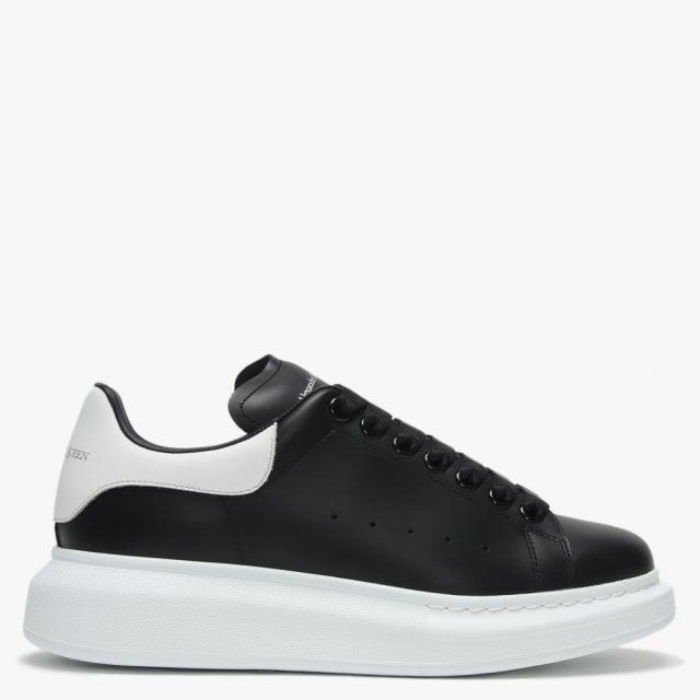 alexander mcqueen leather flash sneakers