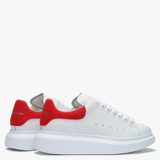 red alexander mcqueen sneakers