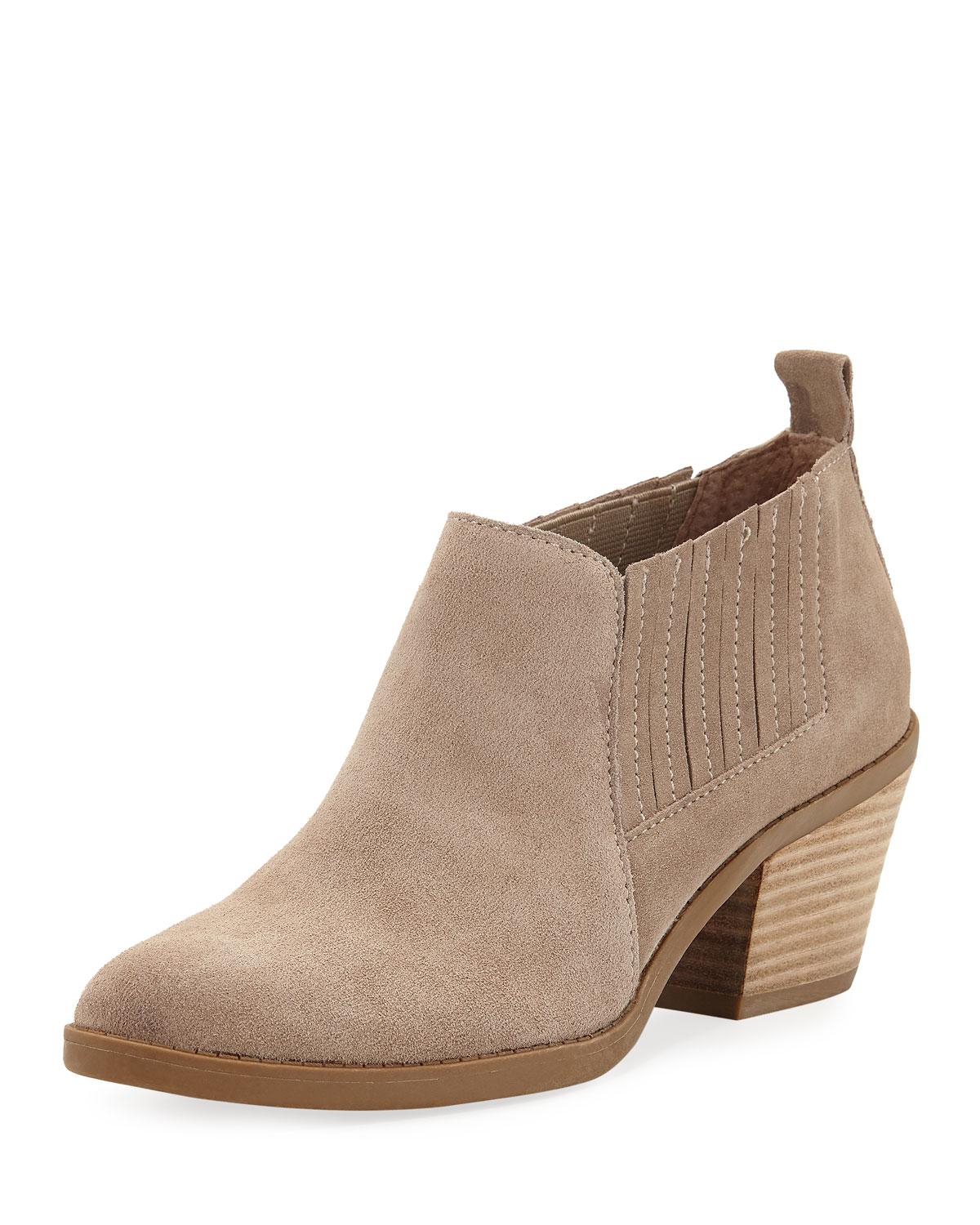 Dolce Vita Suede Elfy Twin Gore Booties 