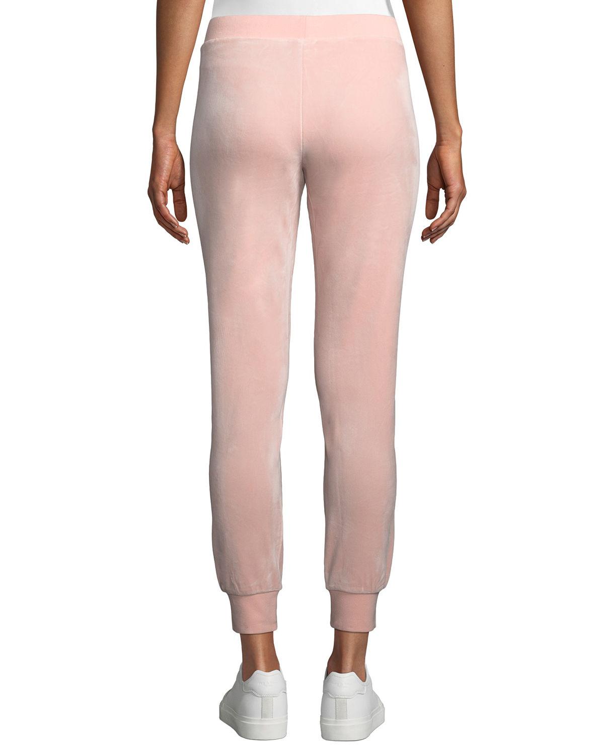 juicy couture velour track pants
