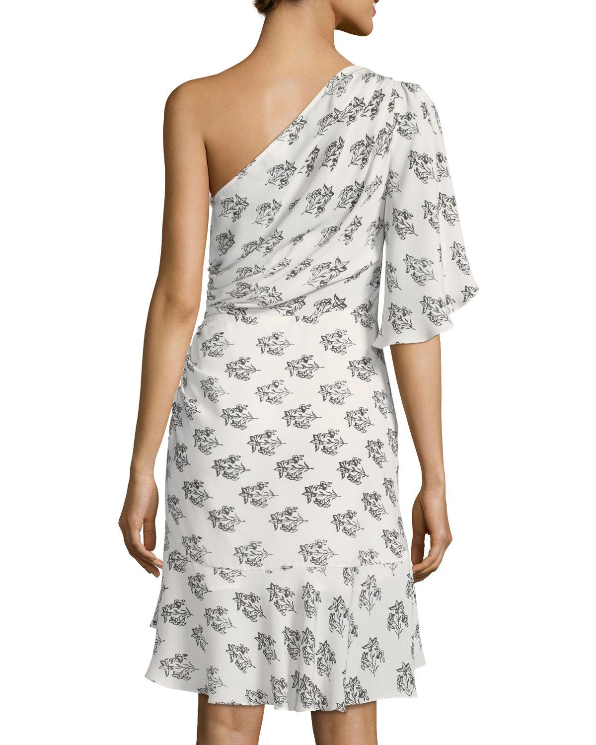 alc one shoulder dress
