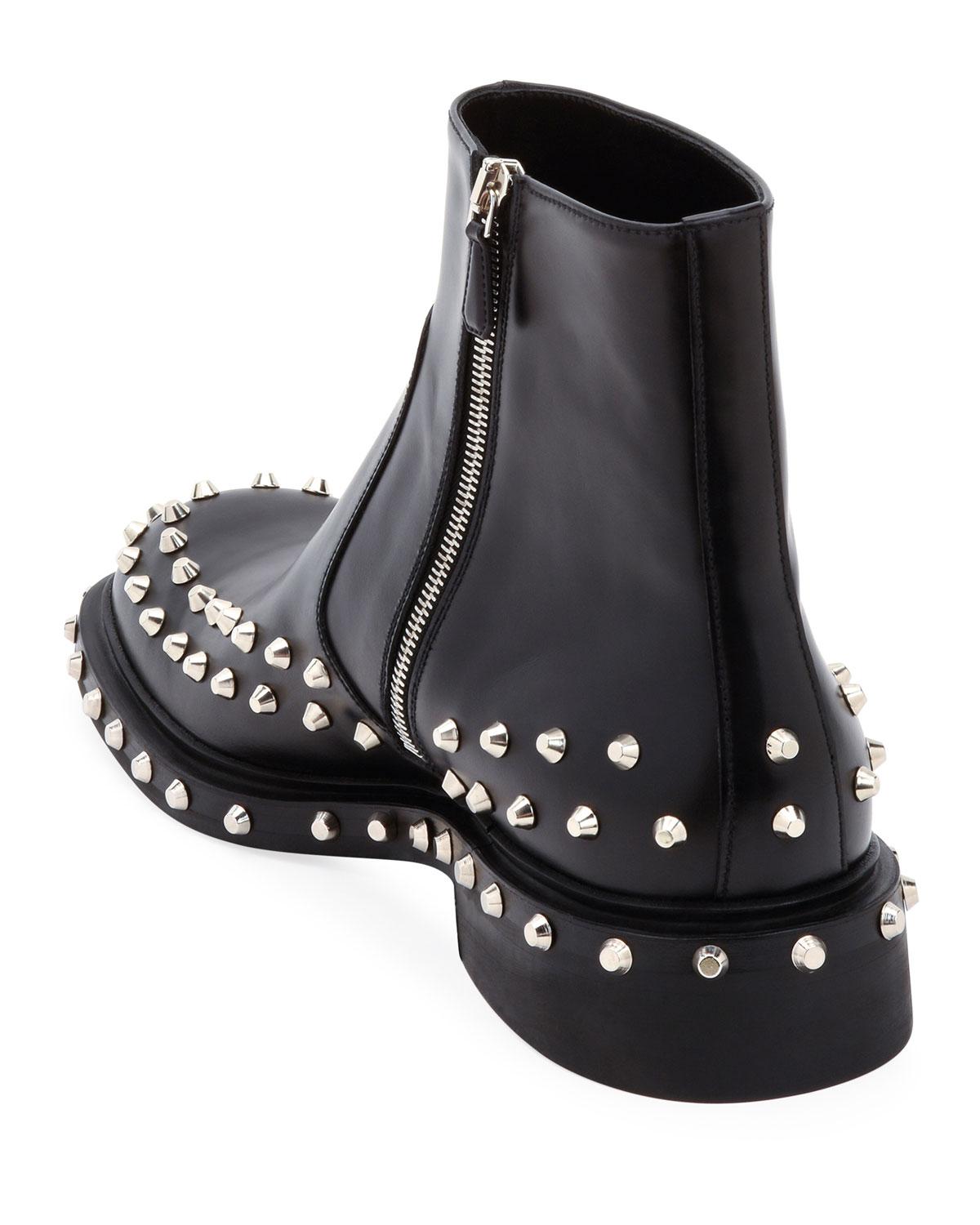 prada studded boots