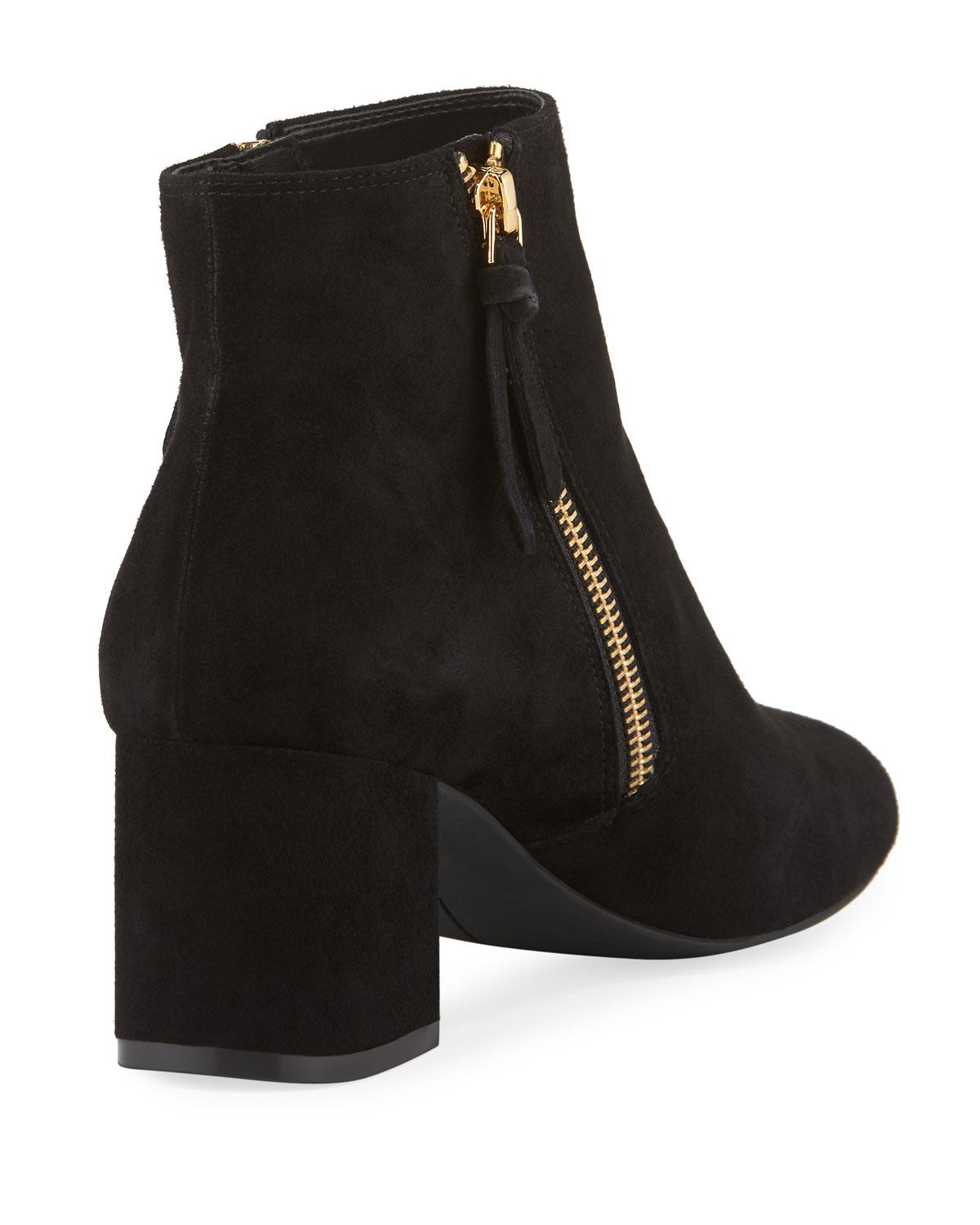cole haan saylor suede ankle booties