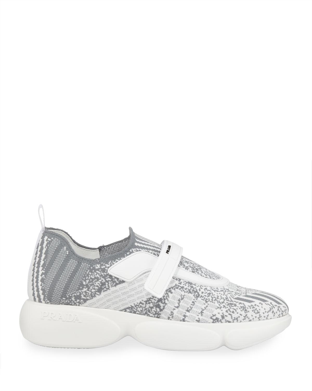 prada cloudbust sneakers white