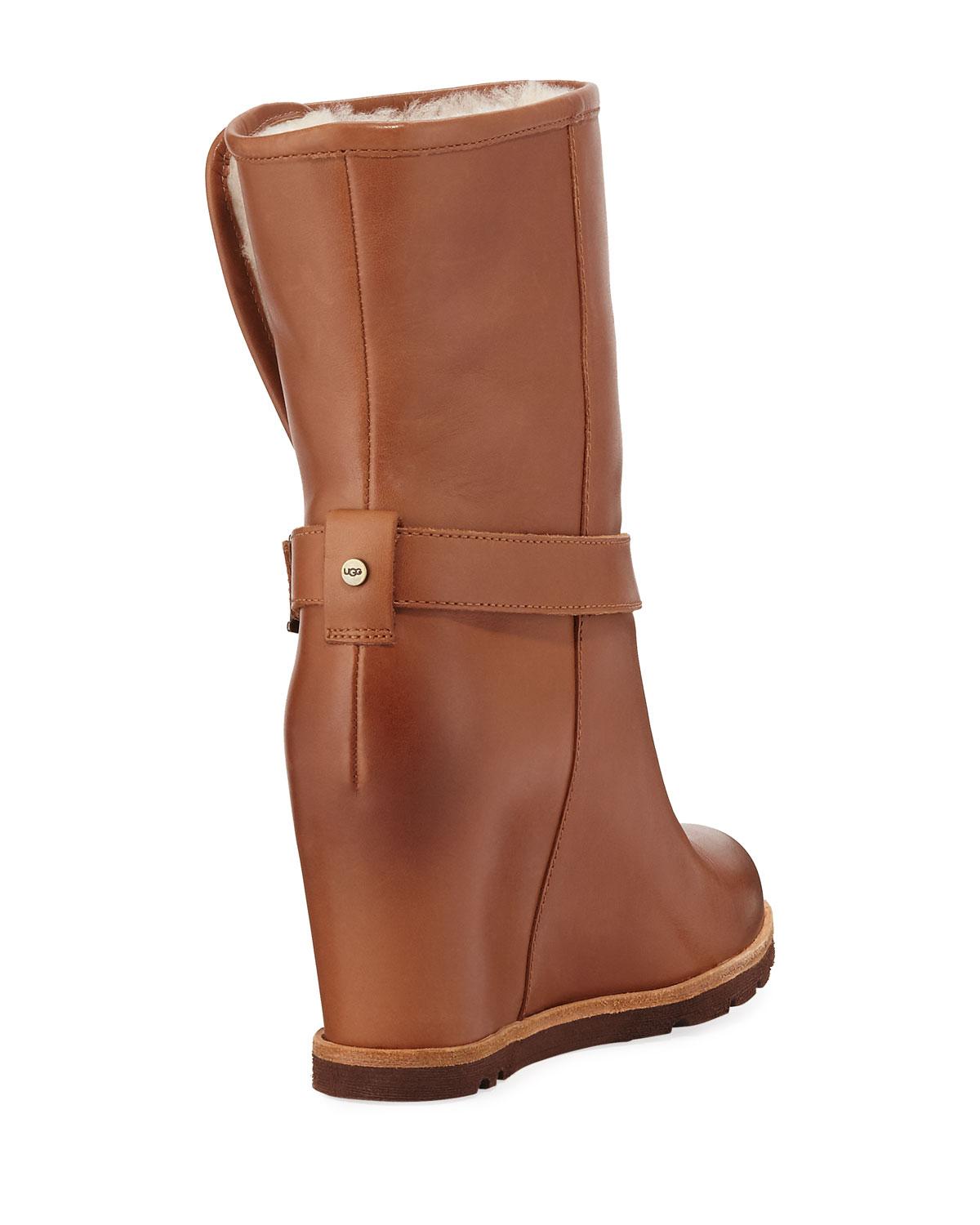 ugg ellecia wedge boots