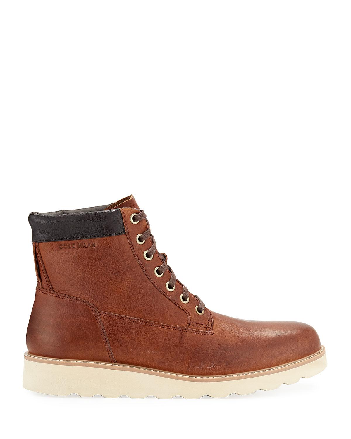 cole haan nantucket rugged plain toe boot