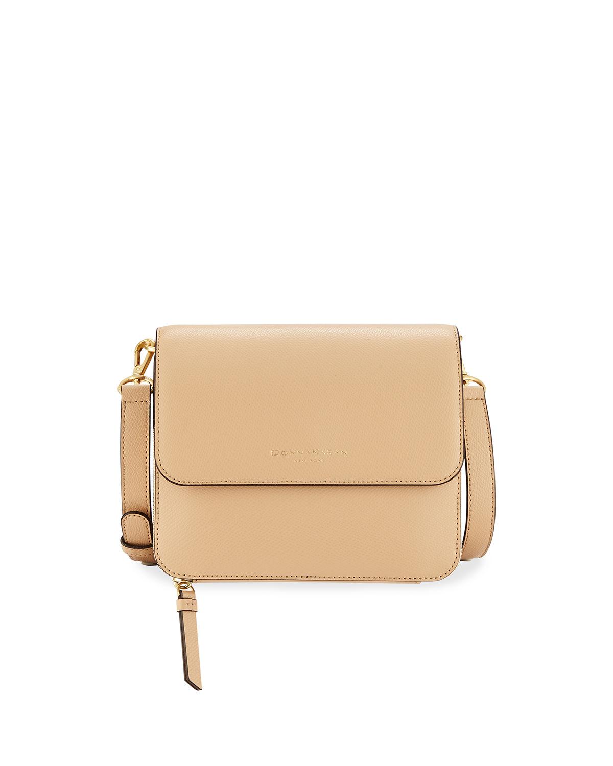 donna karan leather crossbody bag