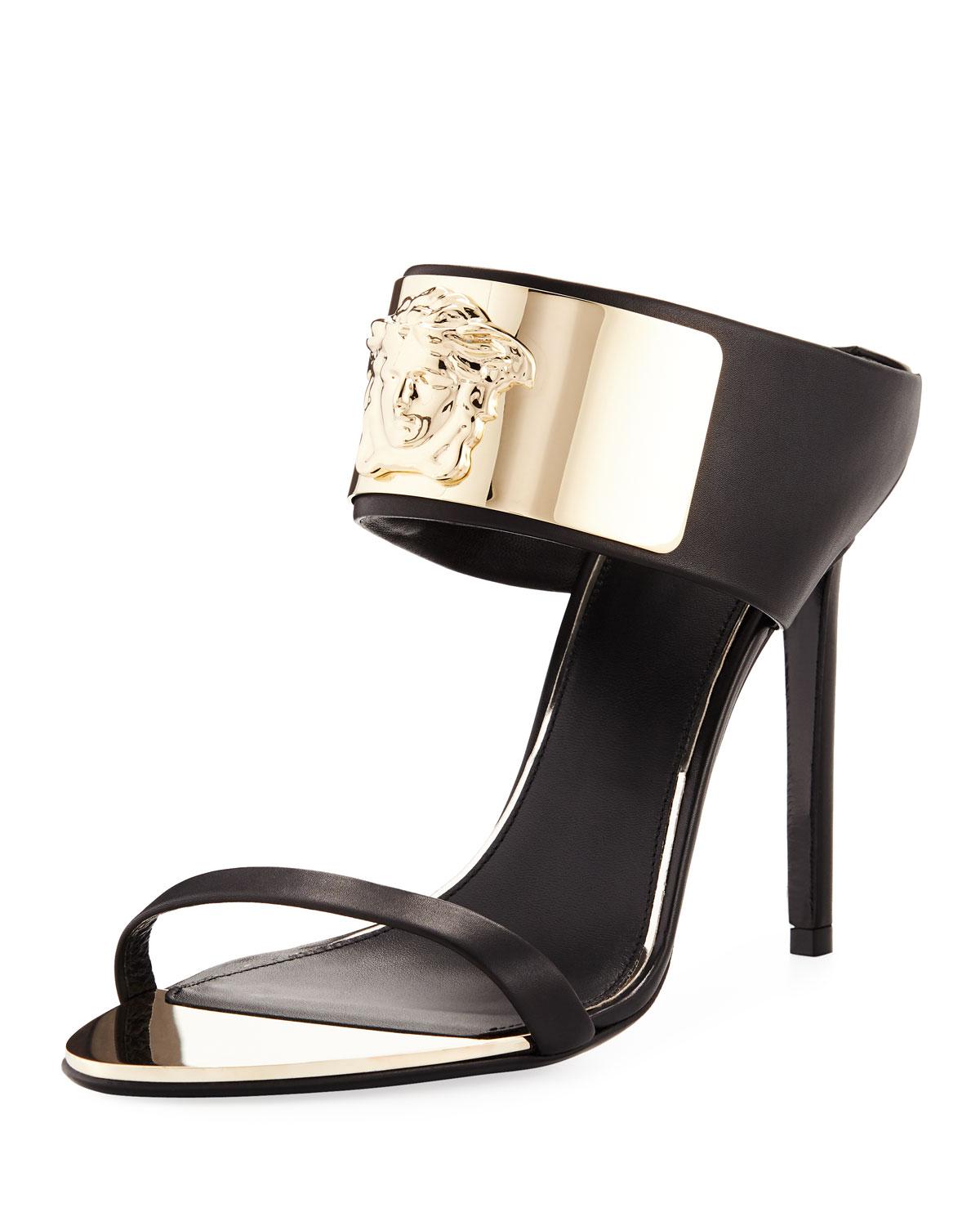 versace slide heels