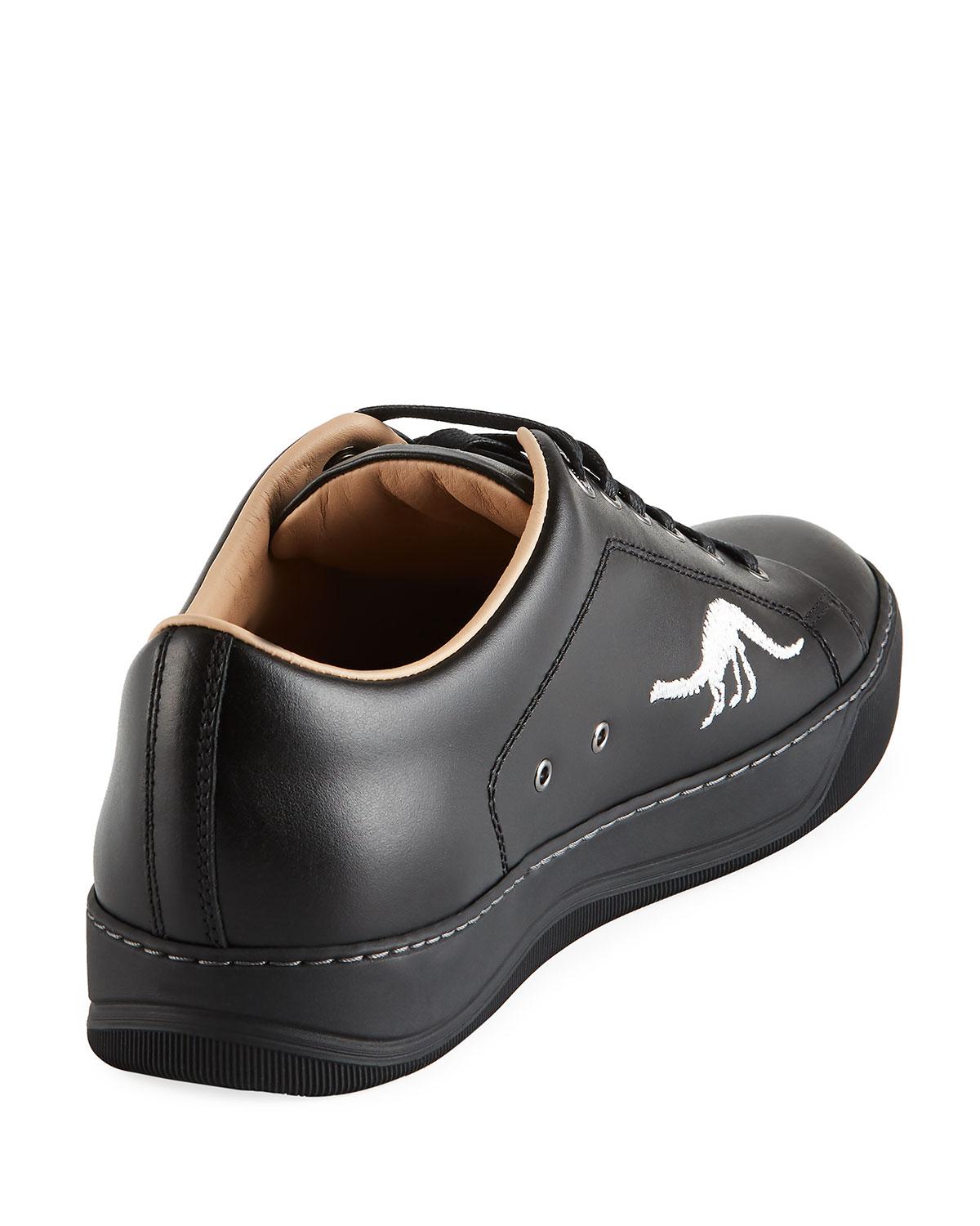 mens black lanvins