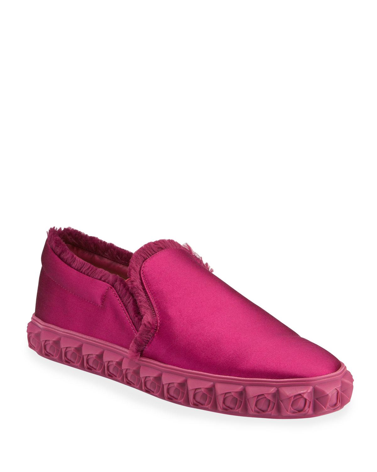 stuart weitzman fringe sneakers