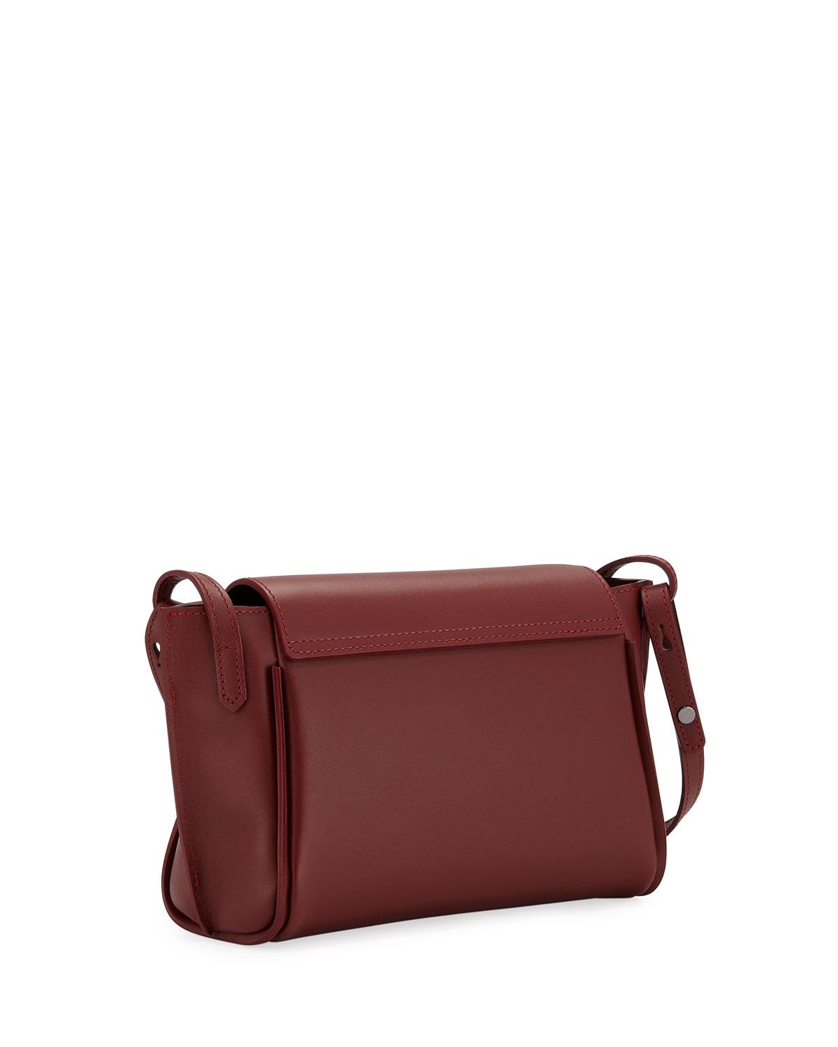 Lyst - Longchamp Penelope Soft Leather Crossbody Bag in Red