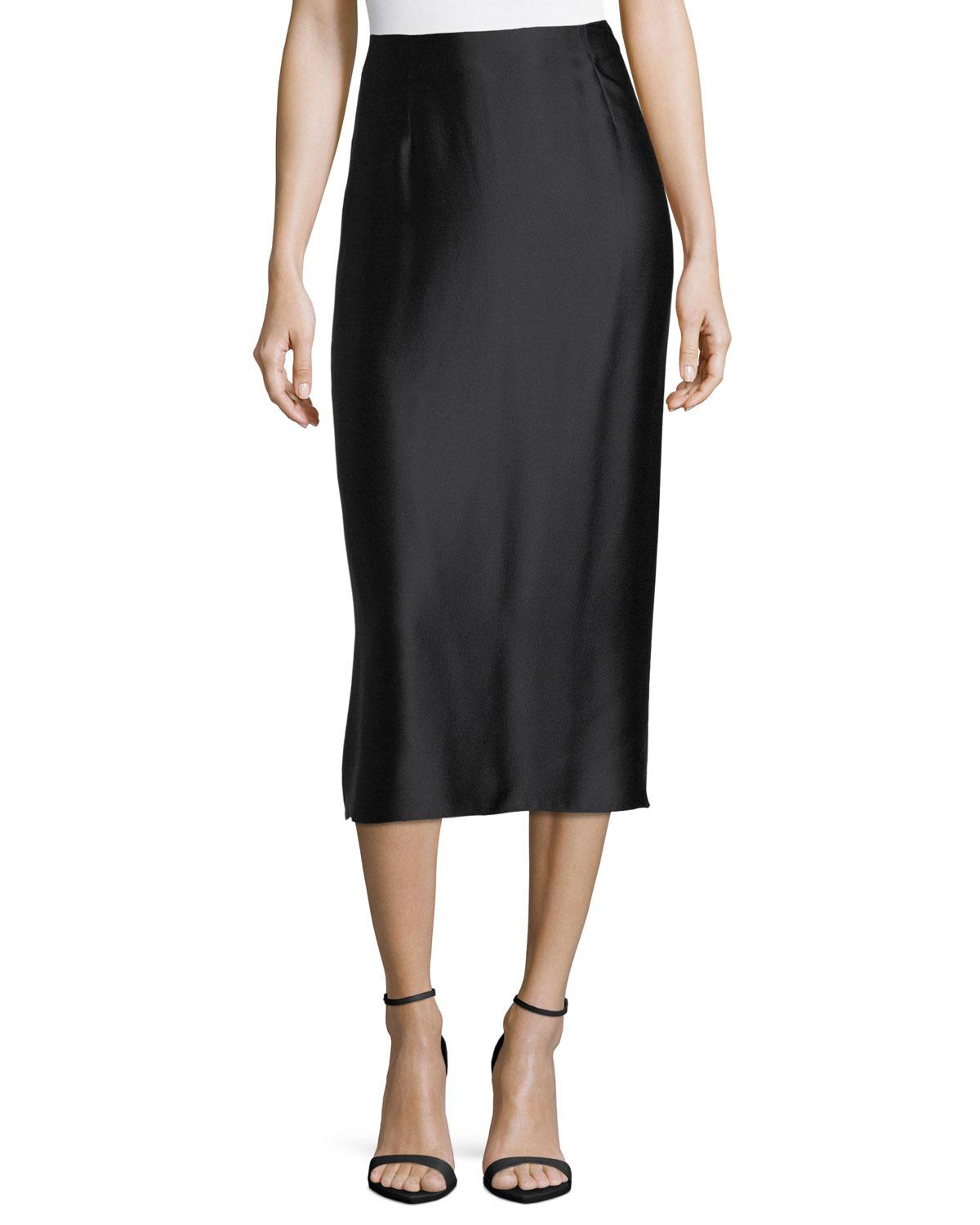 silk midi