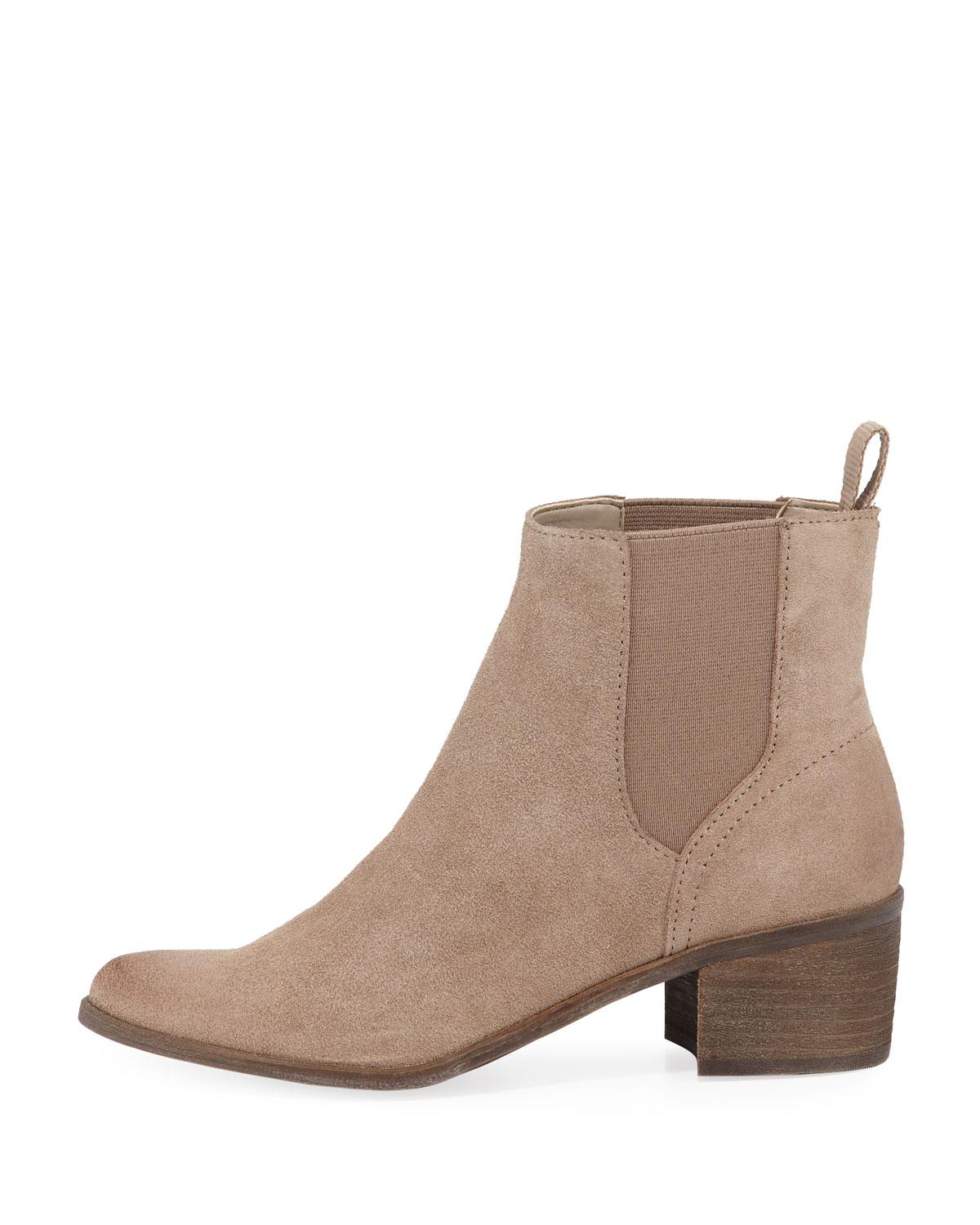 dolce vita cord suede chelsea boot