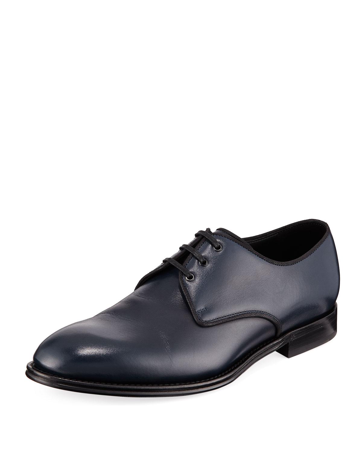Dolce & Gabbana Men's Lace-up Dress Shoe in Blue for Men ...
