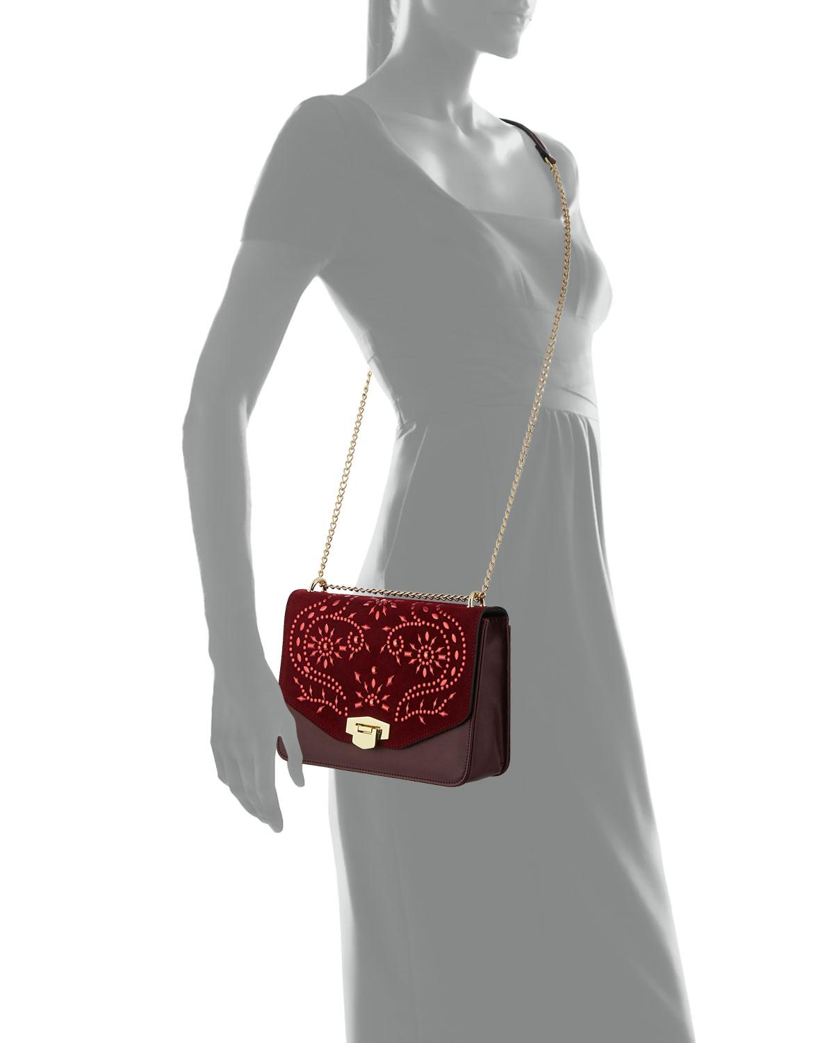 Lyst - Neiman Marcus Gwyneth Embellished Crossbody Bag