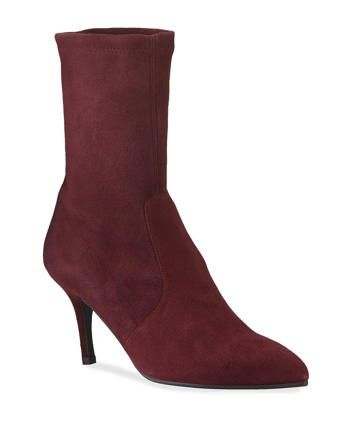 stuart weitzman kye suede bootie