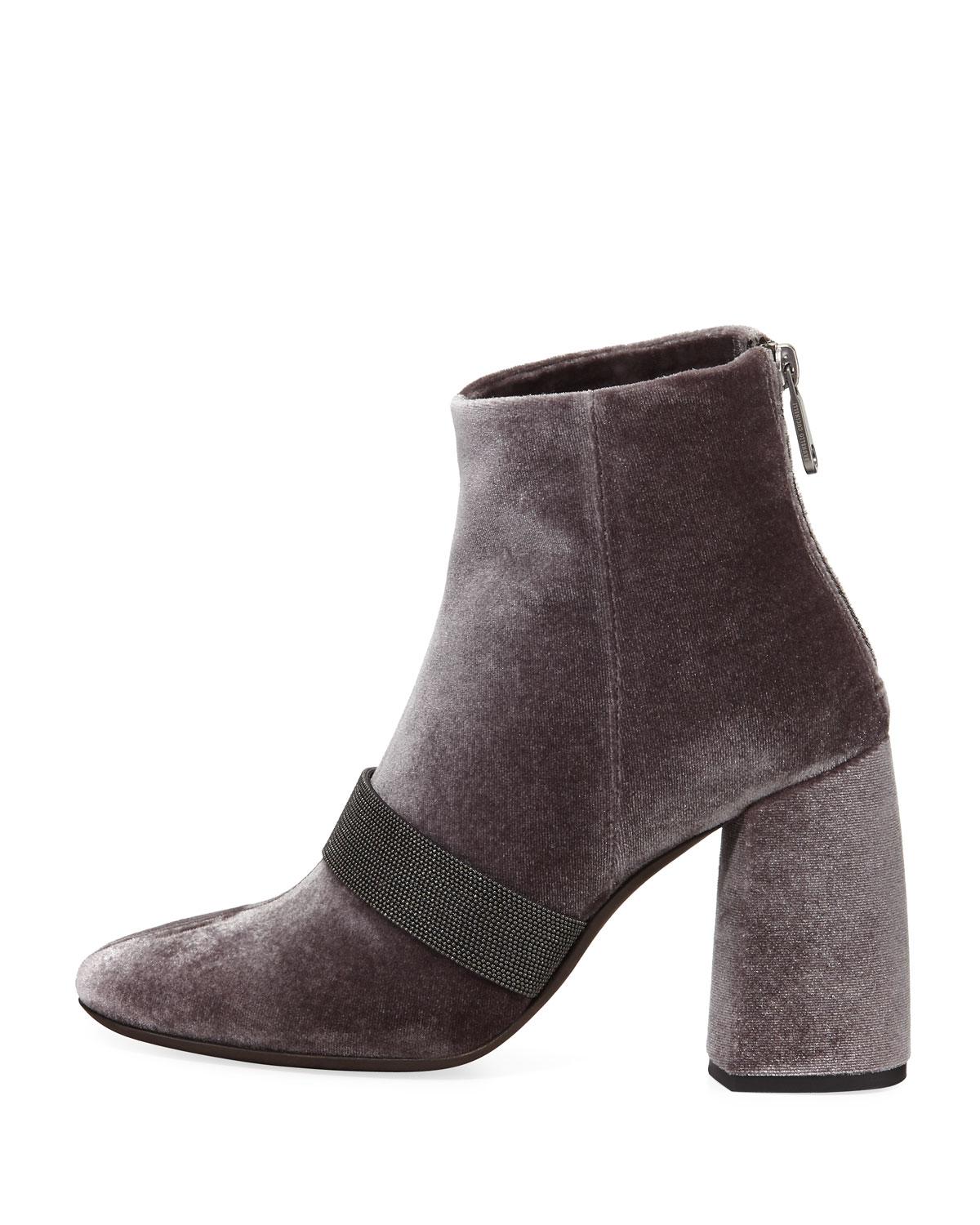 brunello cucinelli booties
