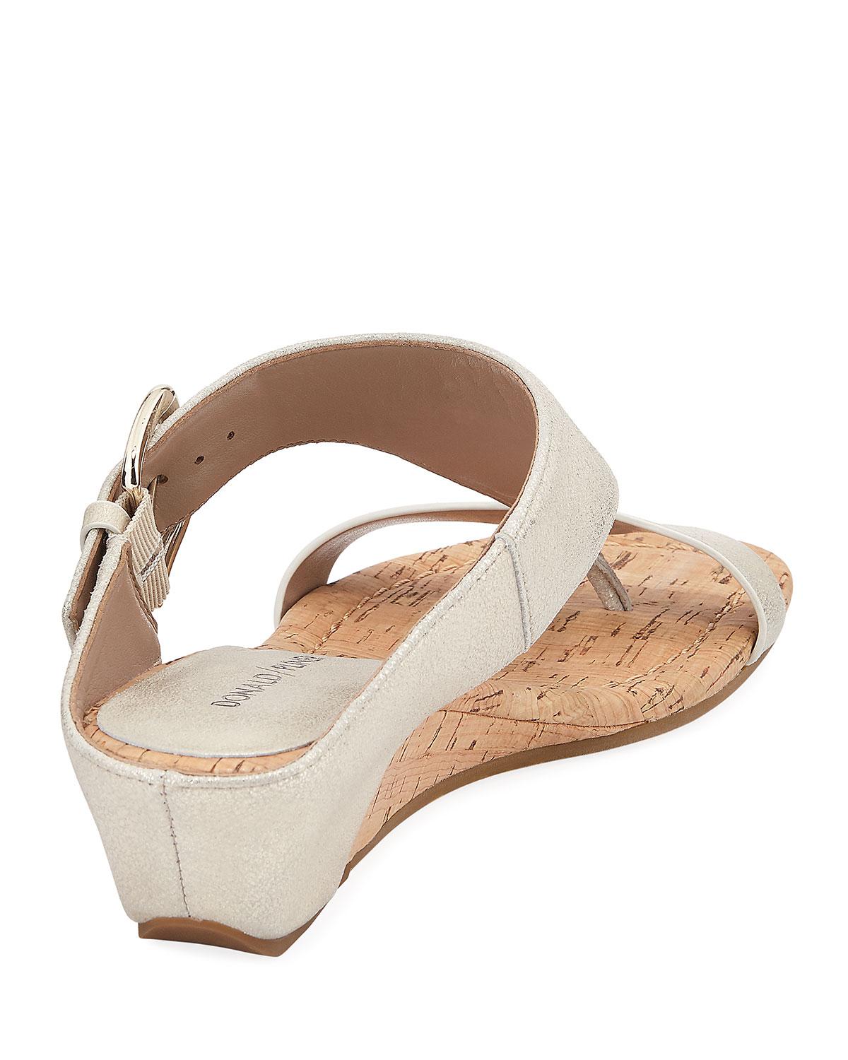 donald pliner cork shoes