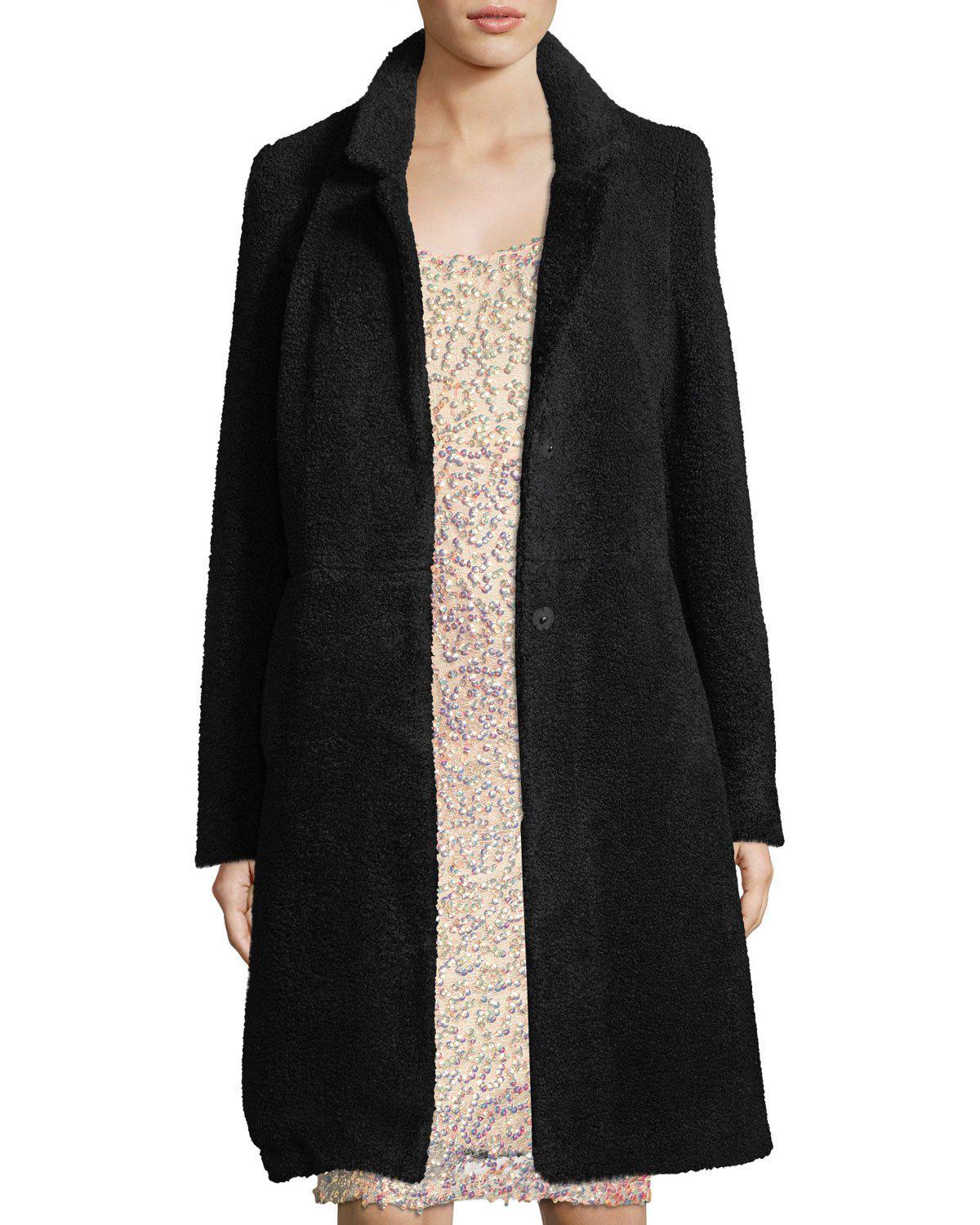 nike long black coat