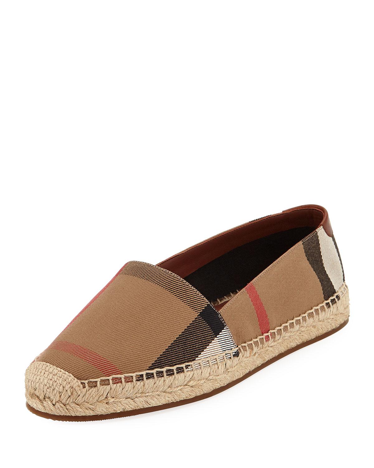 Women's hodgeson house check shop espadrille flats