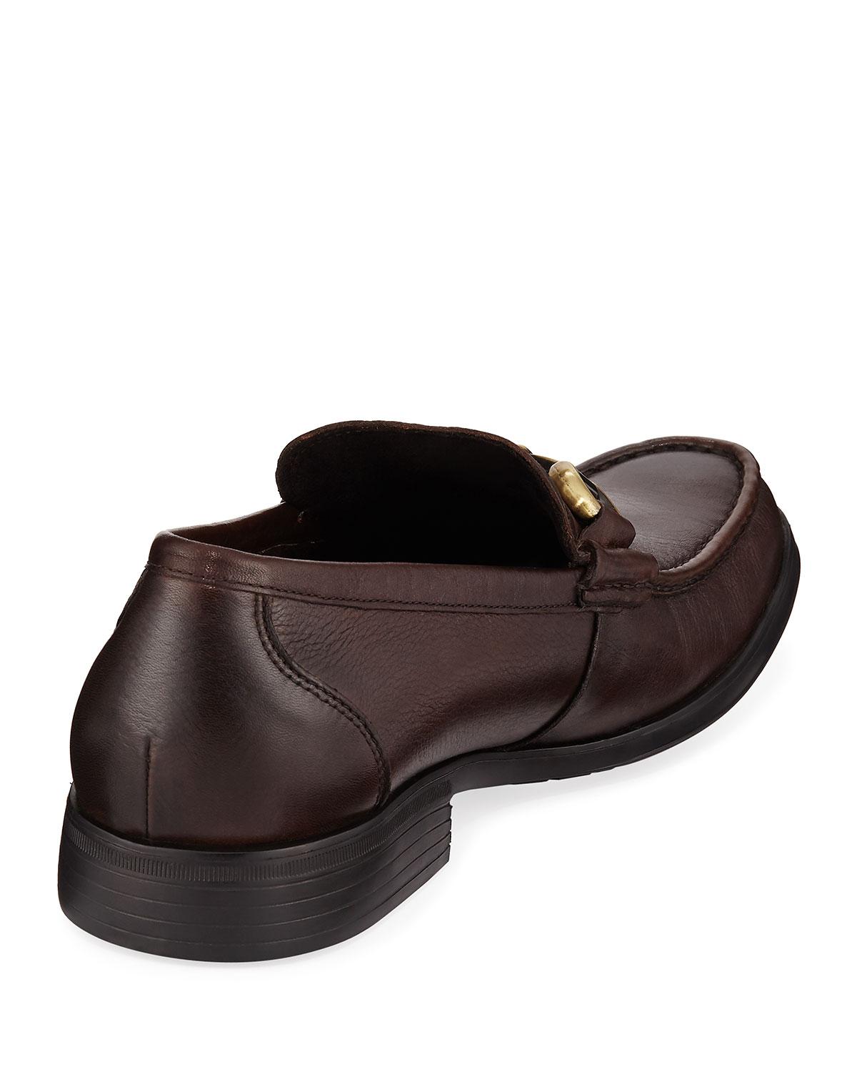 black loafers mens designer