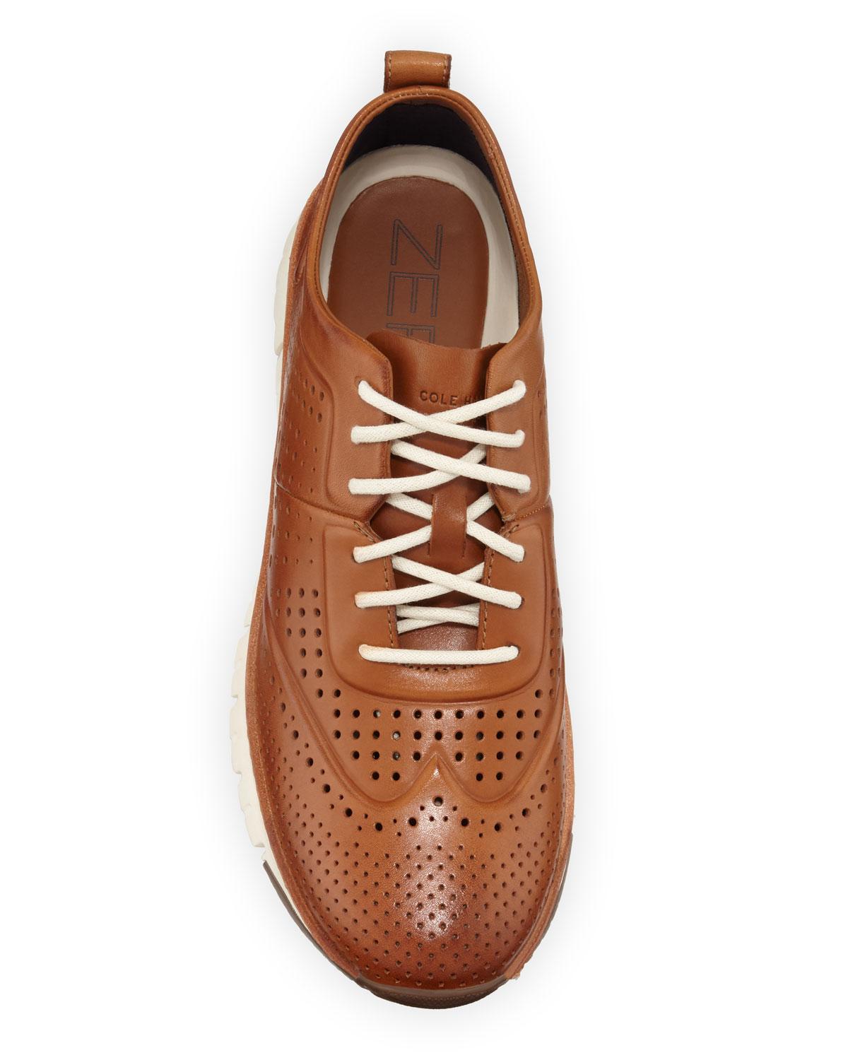 cole haan leather comfort sneakers