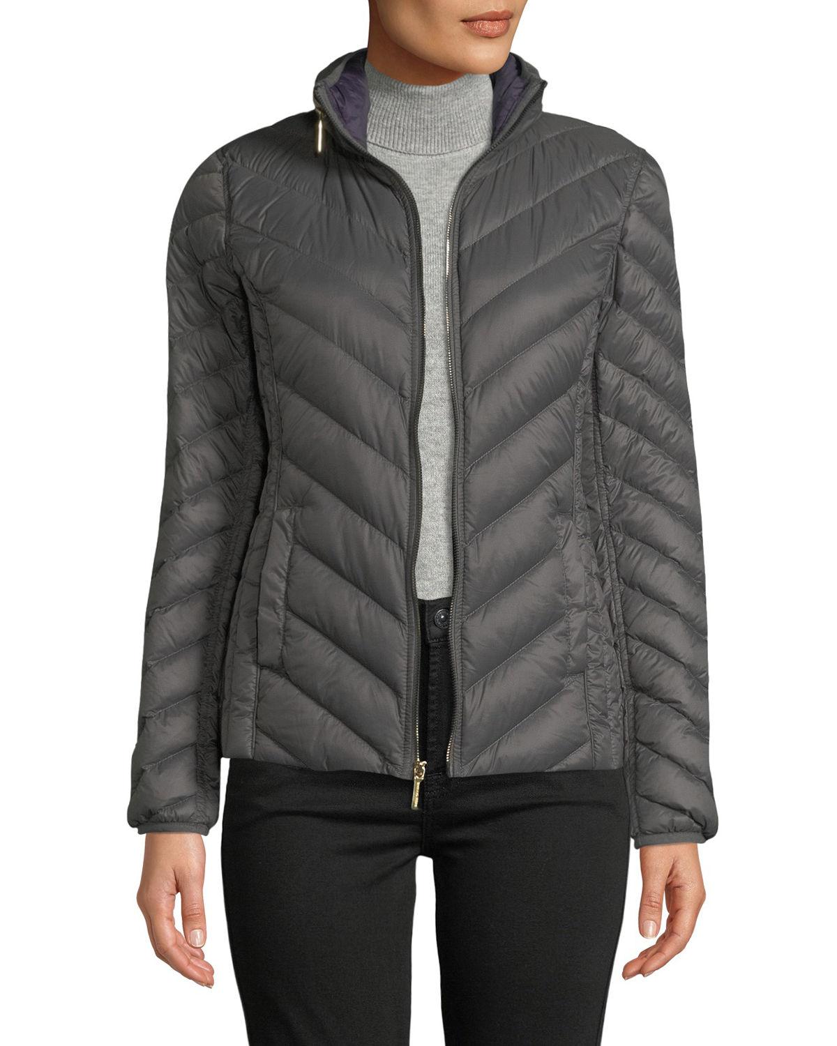 michael kors packable down fill jacket