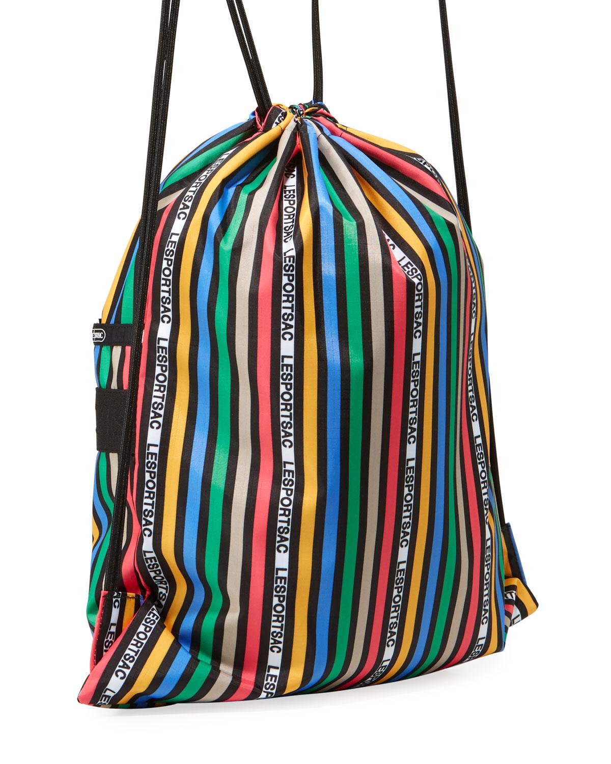 lesportsac drawstring backpack