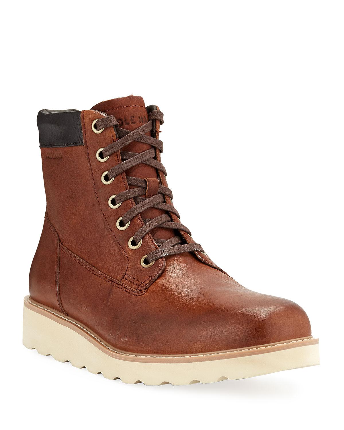 cole haan nantucket rugged plain toe boot