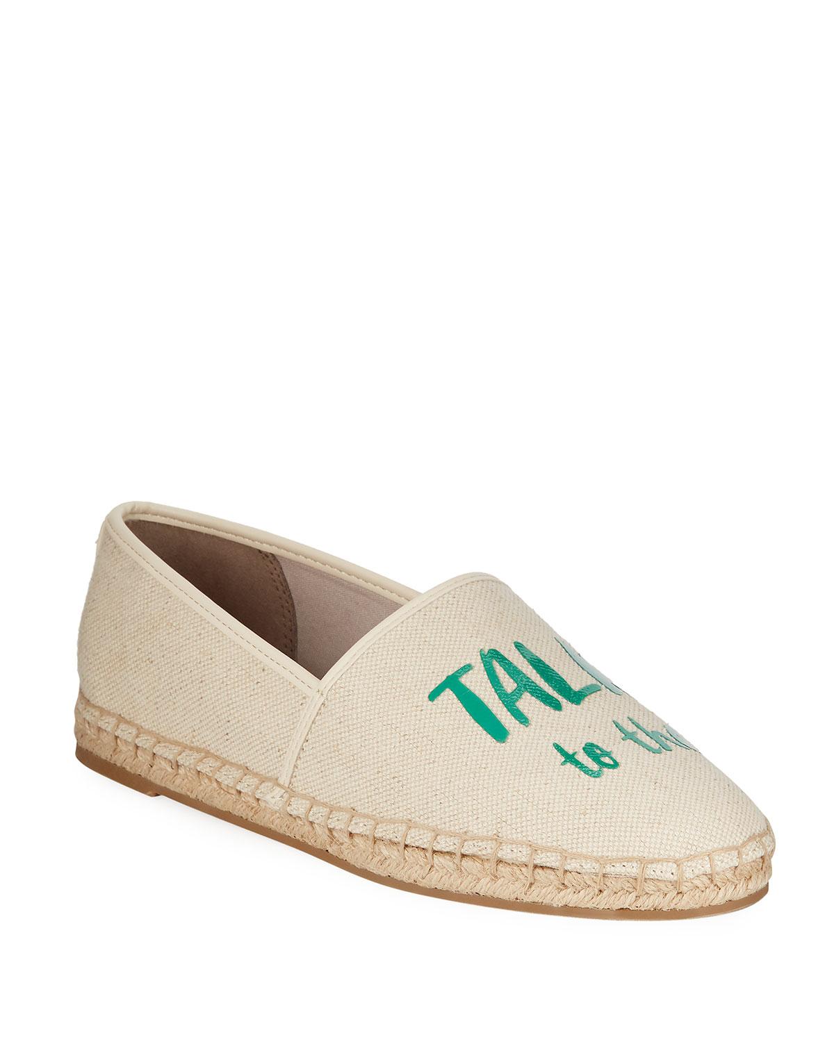 Circus By Sam Edelman Canvas Leni 36 Espadrille Flat In Circus By Sam Edelman Canvas Leni 36 Espadrille Flat In