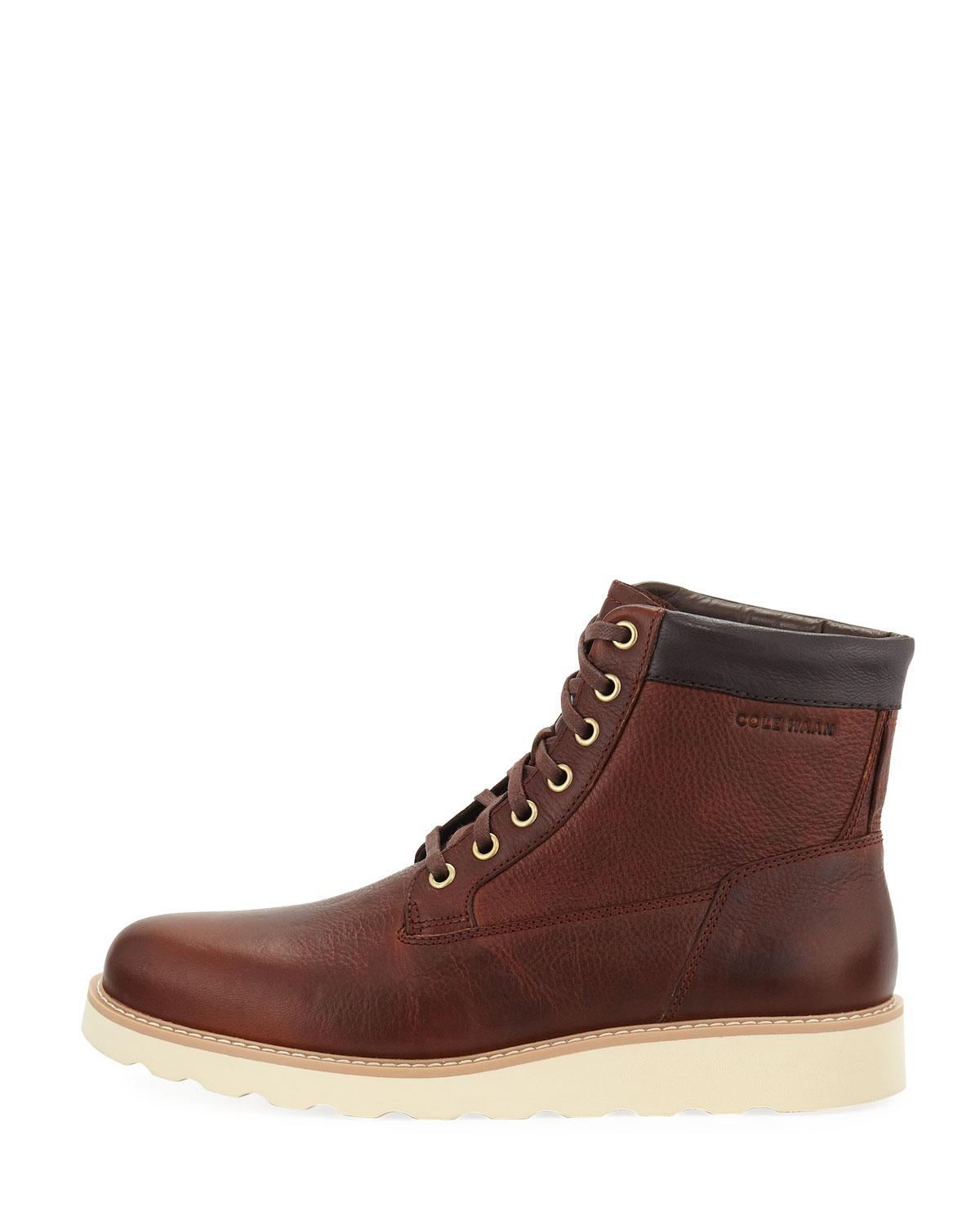 cole haan nantucket rugged plain toe boot